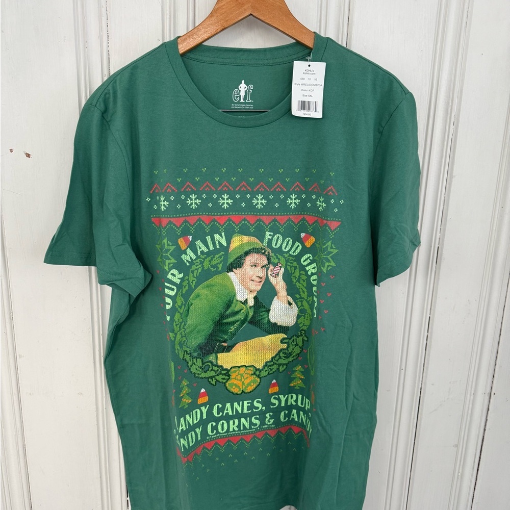 Green Elf Graphic T-Shirt